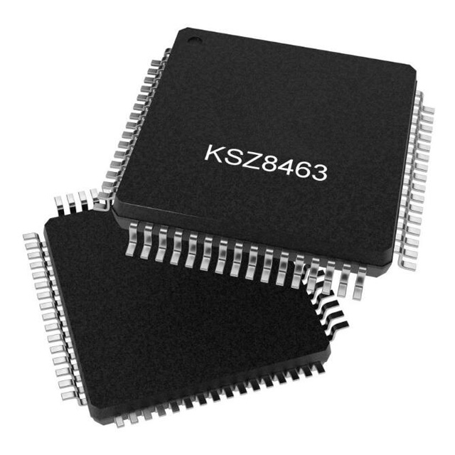 供應【Microchip 以太網IC】KSZ8463MLI-TR 三端口 10/100 網管型以太網交換機