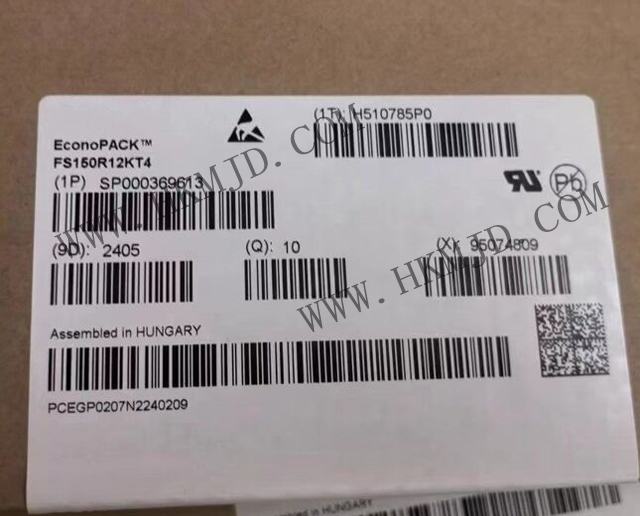 英飛凌第四代 FS150R12KT4 EconoPACK?3 1200 V、150 A sixpack IGBT 模塊