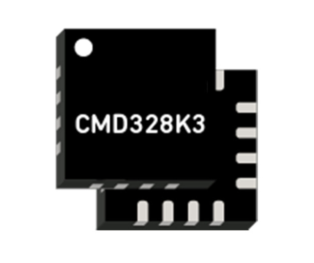 CMD328K3是一款低噪聲放大器，6GHz至18GHz、16QFN