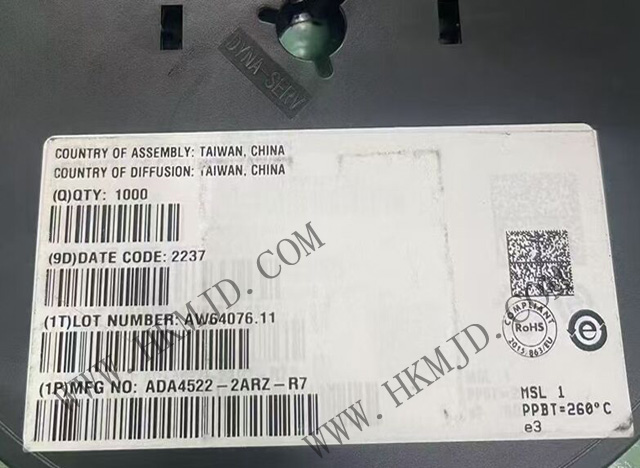 出售【ADI】低功耗運(yùn)算放大器 ADA4522-2ARZ 55V、雙通道、零漂移運(yùn)算放大器