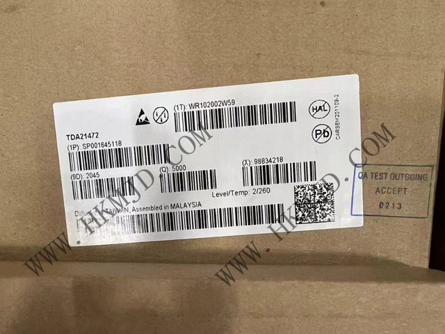 DC/DC開(kāi)關(guān)轉(zhuǎn)換器Infineon TDA21472 70A、1.5MHz 開(kāi)關(guān)頻率