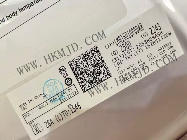 LMR16010PDDAR(TI): SIMPLE SWITCHER? 60V、1A 降壓轉(zhuǎn)換器（IQ 為 40μA）