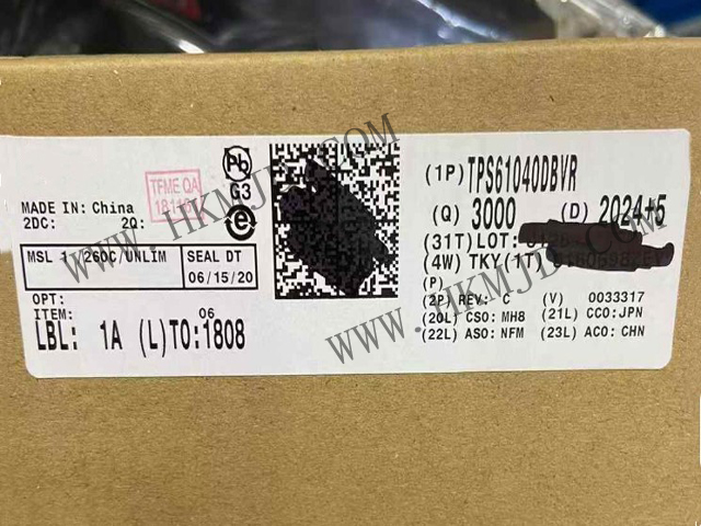 明佳達(dá)供應(yīng) [TI] TPS61040DBVR 28V、400mA 開(kāi)關(guān)升壓轉(zhuǎn)換器